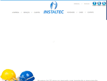 Tablet Screenshot of instaltec.com.br